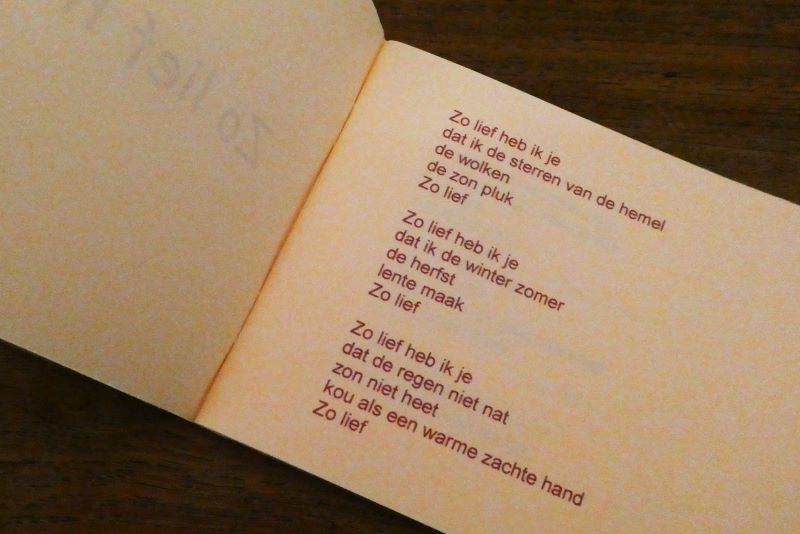Zo lief heb ik je